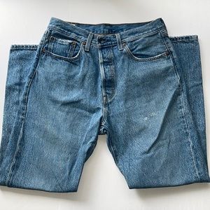 Levi’s jeans high rise straight leg 501 original